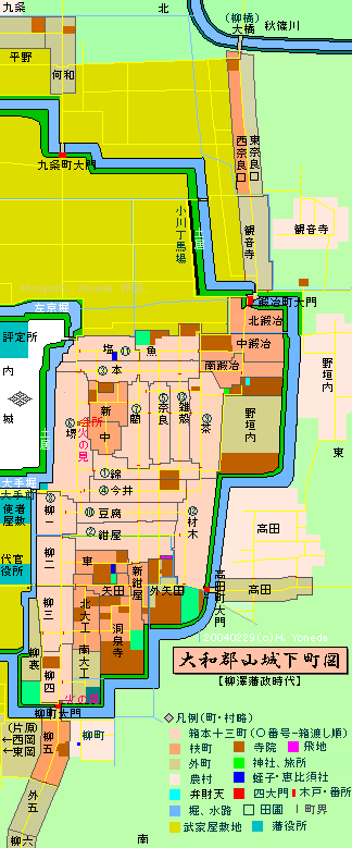 城下町図 城下町図