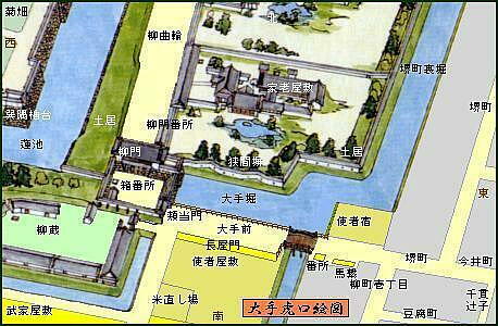 大手虎口図 大手虎口図