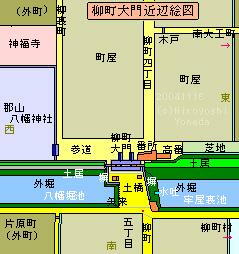 柳町大門 柳町大門