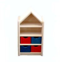 ドールハウス NIC家具 三角屋根の棚 NIC社 ドイツ