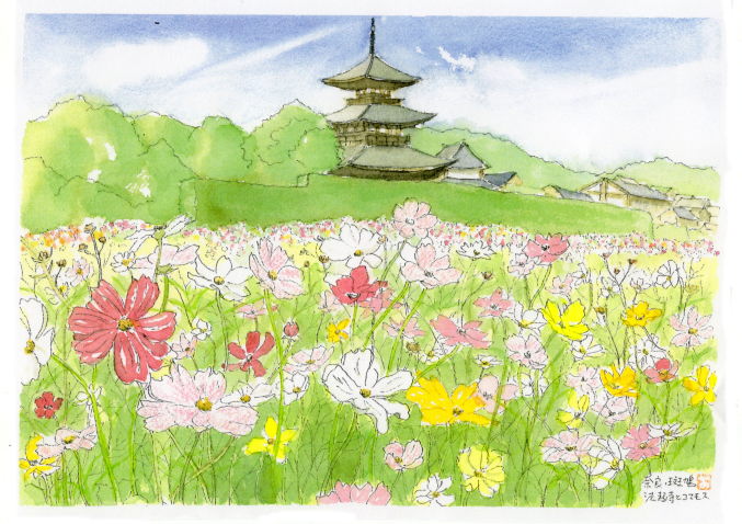 午後のひととき 作者 中島裕子油彩画 ぬげる