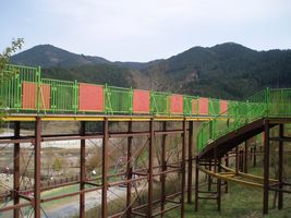 遊具施設の橋